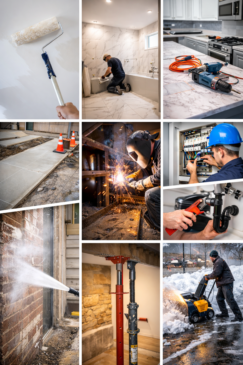 Property maintenance and renovation services